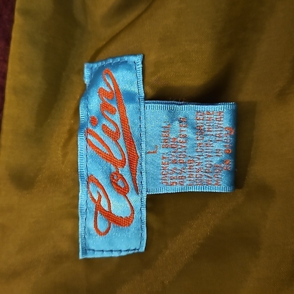 VTG COLIN 1980s Metallic Floral Swisher Windbreaker Jogger Suit - Picture 10 of 12